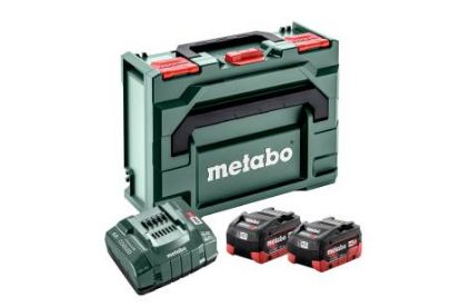 Billede af Basissæt - 2 x 10Ah batteri, hurtiglader, Metabox